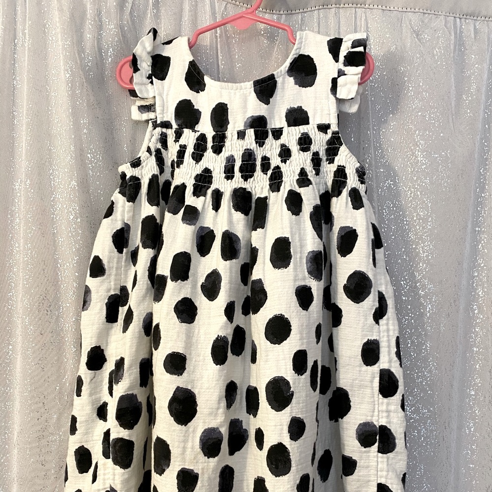 Black and White Polka Dot dress